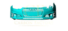 Load image into Gallery viewer, Carbon Fibre Front Bumper Canards for Audi A4 B9 S Line & S4 19-22