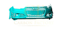 Load image into Gallery viewer, Carbon Fibre Front Bumper Canards for Audi A4 B9 S Line & S4 19-22