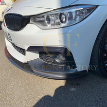 Load image into Gallery viewer, Carbon Fibre Front Bumper Upper Trims for BMW 4 Series F32 F33 F36 2014-2020