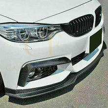 Load image into Gallery viewer, Carbon Fibre Front Bumper Upper Trims for BMW 4 Series F32 F33 F36 2014-2020