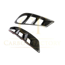 Load image into Gallery viewer, Carbon Fibre Front Fog Light Trims for Mercedes C218 CLS 15-18