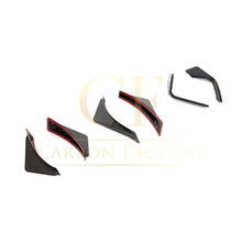 Load image into Gallery viewer, Carbon Fibre Rear Bumper Fins for Lamborghini Huracan Performante 17-19