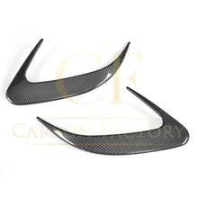Load image into Gallery viewer, Carbon Fibre Rear Bumper Trim for Mercedes C218 CLS 15-18