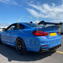 Load image into Gallery viewer, Carbon Fibre Rear Bumper Trims for BMW F80 M3 F82 F83 M4 14-20
