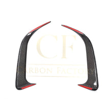 Load image into Gallery viewer, Carbon Fibre Rear Bumper Trims for Mercedes Benz W117 CLA 13-19