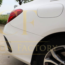 Load image into Gallery viewer, Carbon Fibre Rear Bumper Trims for Mercedes W205 C Class 4 Door Saloon 15-18