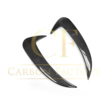 Load image into Gallery viewer, Carbon Fibre Rear Bumper Trims for Mercedes W205 C Class 4 Door Saloon 15-18