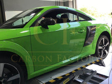 Load image into Gallery viewer, Carbon Fibre Side Fender Trims for Audi 8S TT TTS TTRS MK3 15-21