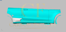 Load image into Gallery viewer, Carbon Fibre Side Skirts Trims for Mercedes W205 C63 C63s Coupe 15-18