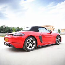 Load image into Gallery viewer, Carbon Fibre Side Vent Covers for Porsche Boxster & Cayman 718 16-19