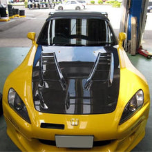 Load image into Gallery viewer, J Style Carbon Fibre Bonnet for Honda S2000 99-09
