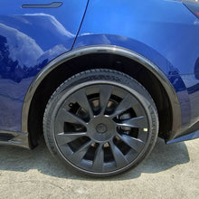 Load image into Gallery viewer, Pre-Preg Carbon Fibre Fender Trims for Tesla Model Y 19-23