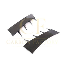 Load image into Gallery viewer, Pre-Preg Carbon Fibre Front Bumper Canards for Audi R8 V10 Gen 2 15-19