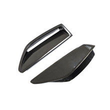 Load image into Gallery viewer, Pre-Preg Carbon Fibre Front Bumper Trims for Audi C8 RS6 19-22