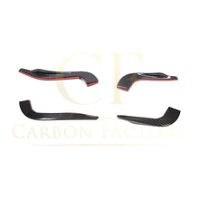Load image into Gallery viewer, Pre-Preg Carbon Fibre Front Canards for Audi 8V RS3 Saloon 17-20
