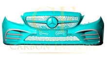 Load image into Gallery viewer, Pre-Preg Carbon Fibre Front Canards Sets for Mercedes W205 C Class AMG 19-21