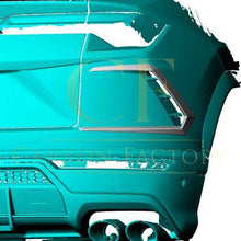 Load image into Gallery viewer, Pre-Preg Carbon Fibre Rear Bumper Trims for Lamborghini Urus 18-21