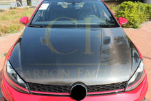 Load image into Gallery viewer, RZ Style Carbon Fibre Bonnet for VW Golf MK7 MK7.5 inc GTI & R 14-20