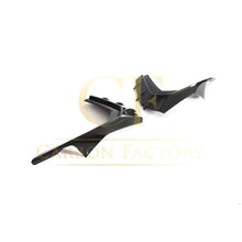 Load image into Gallery viewer, V Style Carbon Fibre Front Canards for Audi S3 Saloon 21-Present