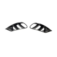 Load image into Gallery viewer, Carbon Fibre Front Fog Trims for Mercedes Benz W222 S Class Coupe 14-17