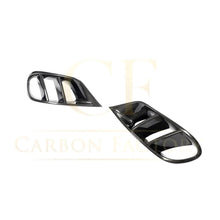 Load image into Gallery viewer, Carbon Fibre Front Fog Trims for Mercedes Benz W222 S Class Coupe 14-17