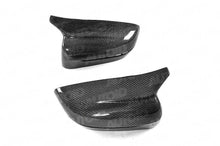 Load image into Gallery viewer, Carbon Fibre M Style Wing Mirror Covers for BMW 5 Series G30 G31, 6 Series GT G32 & 7 Series G11 – Replacement Mirror Caps (Pair)
