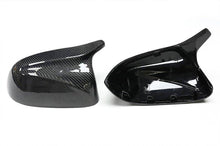 Load image into Gallery viewer, Real Carbon Fibre M Style Wing Mirror Covers for BMW X3 X4 X5 X6 X7 (G01 G02 G05 G06 G07) 2018+ | OEM Fit Replacement Mirror Caps Pair