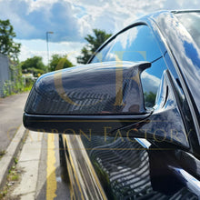 Load image into Gallery viewer, MP Style Carbon Fibre Replacement Mirror Covers for BMW F06 F12 F13 6 Series Pre-LCI F01 F02