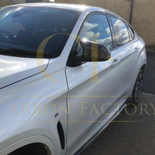 Load image into Gallery viewer, MP Style Carbon Fibre Replacement Mirror Covers for BMW F25 X3 F26 X4 F15 X5 F16 X6 14-18