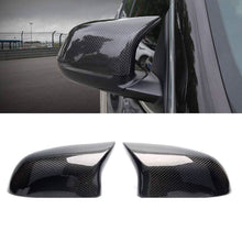 Load image into Gallery viewer, MP Style Carbon Fibre Replacement Mirror Covers for BMW F25 X3 F26 X4 F15 X5 F16 X6 14-18