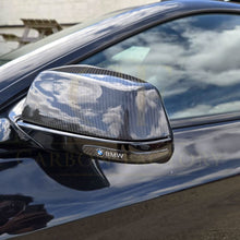 Load image into Gallery viewer, OEM Style Carbon Fibre Replacement Mirror Covers for BMW F06 F12 F13 6 Series Pre-LCI F01 F02
