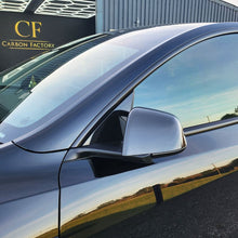 Load image into Gallery viewer, OEM Style Pre-Preg Carbon Fibre Mirror Covers for Tesla Model Y 19-24