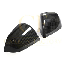 Load image into Gallery viewer, OEM Style Pre-Preg Carbon Fibre Mirror Covers for Tesla Model Y 19-24