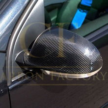 Load image into Gallery viewer, Replacement Carbon Fibre Mirror Covers for VW Golf MK5 04-09