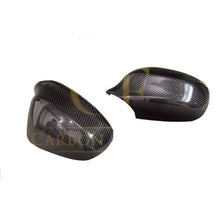 Load image into Gallery viewer, Carbon Fibre Replacement Mirror Covers for BMW E90 3 Series Saloon 05-11