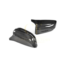 Load image into Gallery viewer, MP Style Carbon Fibre / Gloss Black Replacement Mirror Covers for BMW G11 G12 7 Series 15-23
