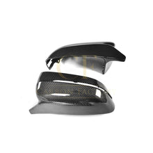 Load image into Gallery viewer, MP Style Carbon Fibre / Gloss Black Replacement Mirror Covers for BMW G11 G12 7 Series 15-23