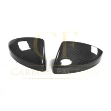 Load image into Gallery viewer, Carbon Fibre Replacement Mirror Covers for Audi 8S TT TTS TTRS MK3 R8 Gen 2 15-21