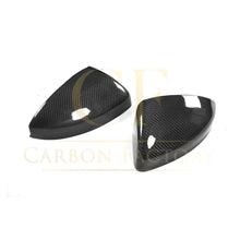 Load image into Gallery viewer, Carbon Fibre Replacement Mirror Covers for Audi 8S TT TTS TTRS MK3 R8 Gen 2 15-21