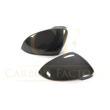 Load image into Gallery viewer, Carbon Fibre Replacement Mirror Covers for VW Golf MK8 inc GTI & R 21-Present