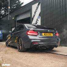 Load image into Gallery viewer, BMW M235i/M240i F22 F23 Carbon Fibre Rear Diffuser (2015–2021) – OEM-Fit CFRP 2x2 Weave Performance Rear Valance for 2 Series Coupe & Convertible