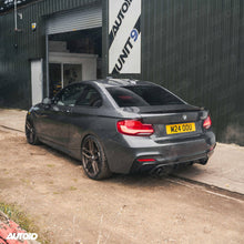 Load image into Gallery viewer, BMW M235i/M240i F22 F23 Carbon Fibre Rear Diffuser (2015–2021) – OEM-Fit CFRP 2x2 Weave Performance Rear Valance for 2 Series Coupe & Convertible