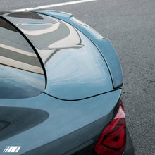 Load image into Gallery viewer, BMW M4 F82 Coupe 2014-2020 Carbon Fibre Performance Rear Spoiler - CFRP 2x2 Twill Trunk/Boot Lip, OEM-Style Fit, 3M Tape-On Install