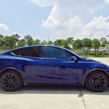 Load image into Gallery viewer, CS Style Pre-Preg Carbon Fibre Side Skirts for Tesla Model Y 19-23
