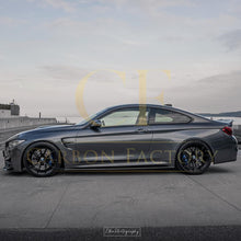 Load image into Gallery viewer, MP Style Carbon Fibre Side Skirts Extension for BMW F82 F83 M4 14-20