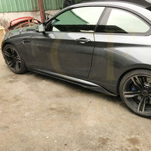 Load image into Gallery viewer, MTC Style Carbon Fibre Side Skirts for BMW F87 F87C M2 16-21