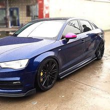 Load image into Gallery viewer, OEM Style Carbon Fibre Side Skirts for Audi S3 Saloon 13-19
