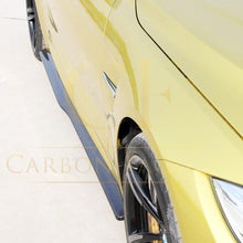 Load image into Gallery viewer, PSM Style Carbon Fibre Side Skirts Extension for BMW F82 F83 M4 14-20