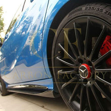 Load image into Gallery viewer, RZ Style Carbon Fibre Side Skirts for Mercedes Benz W176 A Class C117 Coupe 13-18
