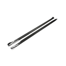 Load image into Gallery viewer, V Style Carbon Fibre Side Skirts for Audi A3 S3 Saloon 20-22